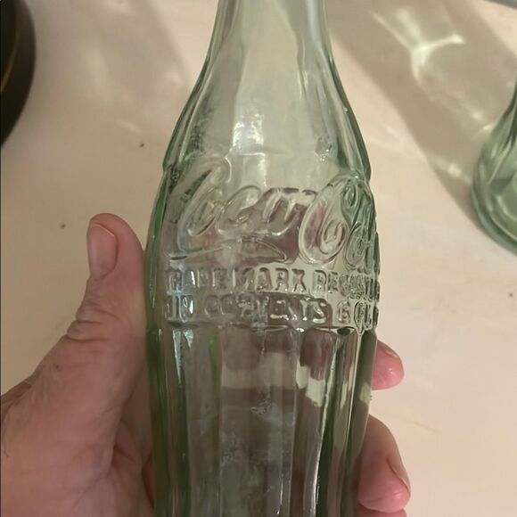 Coca Cola Vintage Green Glass Bottles Tacoma Wa & Reno Nevada - Picture 2 of 5